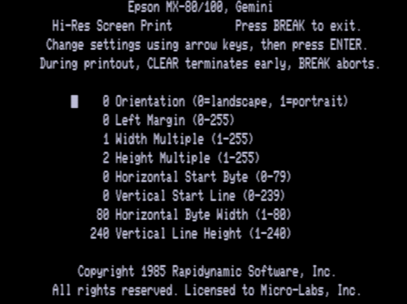 Screen shot